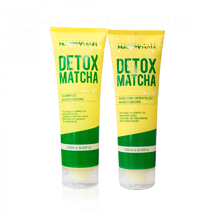 Happy Hair Detox Matcha шампунь + маска комплект 250/250 Мл